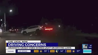 Dramatic crash scene video sheds light on driving laws across Nevada