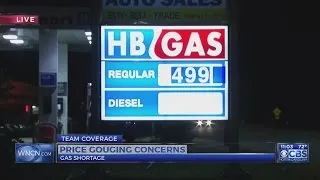 NC opens gouging hotline as gas shortage causes price hikes
