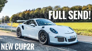 Two laps FULL SEND on fresh Cup2R! 6:51 & 6:58 BTG | GT3RS MR | Alex Hardt