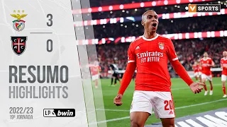 Highlights | Resumo: Benfica 3-0 Casa Pia AC (Liga 22/23 #19)