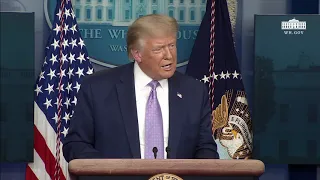 08/13/20: President Trump Holds a News Conference