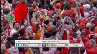 John Gillon Buzzer Beater 3 to beat 10 Duke