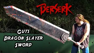 how to build BERSERK GUTS DRAGONSLAYER SWORD DIY / como construir espada gigante  para cosplay ベルセルク