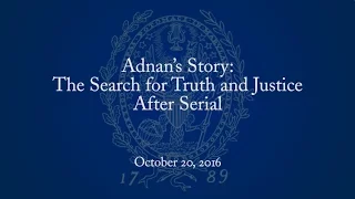 Adnan's Story: The Search for Truth and Justice After Serial