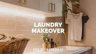 Laundry Room Makeover! Interior Design Ideas & Decorating. Classic Modern Coastal Style