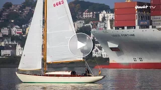 Schlichte Schönheit: 6-KR-Yacht "Winning III"