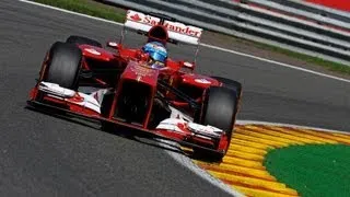 Alonso 2013 Spa Start