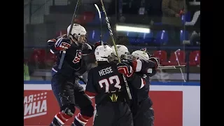 2018 U18WWC Highlights - USA 4, CAN 3 (SO)