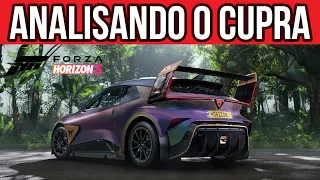 TESTANDO E ANALISANDO O CUPRA CURVA E CUPRA VELOCIDADE FORZA HORIZON 5