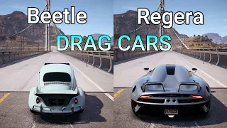 NFS Payback - Volkswagen Beetle vs Koenigsegg Regera - Drag Cars | Drag Race