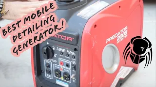 PREDATOR 2000 WATT INVERTER GENERATOR REVIEW! (Harbor Freight Generator)