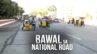 24 Oras: Mga tricycle na pinagbawalang dumaan sa mga highway, hinahanapan ng alternatibong ruta