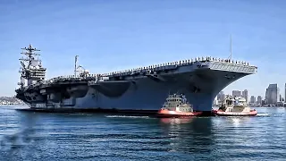 USS Nimitz Returns After 10 Month Deployment • (FEB 2021)