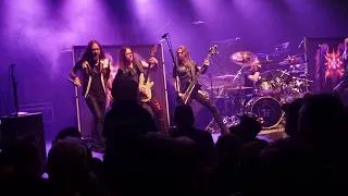 Hammerfall (live) - Never Forgive, Never Forget - The Vic - Chicago - 10-26-2019