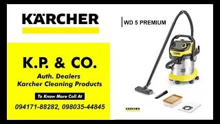 Karcher WD 1s Classic | K.P. &  Co. | 📲 +91-94171-88282