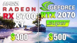 RX 5700 XT vs RTX 2070 SUPER in 1440p and 4K