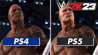 WWE 2K23: PS5 VS PS4 | Graphics, Gameplay, & Load Times Comparison