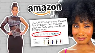 Buying Amazon Formal Dresses With NO REVIEWS!?