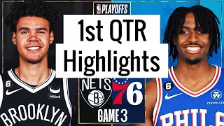 Brooklyn Nets vs Philadelphia 76ers Full Game 3 Highlights 1st QTR |Apr 20| NBA Playoff 2023