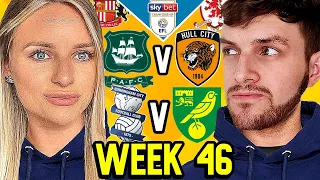 CHAMPIONSHIP PREDICTIONS WEEK 46