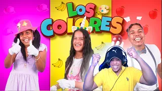 LOS COLORES 🌈 Angi Fire ft Los Socios (VIDEO OFICIAL🎨)  REACCION