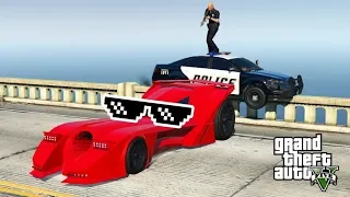 GTA 5 Thug Life - Баги, Приколы, Фейлы, Трюки, Смешные Моменты #13