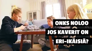 ONKS NOLOO, JOS ON ERI-IKÄISIÄ FRENDEJÄ?