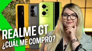 REALME GT vs GT MASTER EDITION vs GT NEO 2: Comparativa | ¿Cuál me compro?