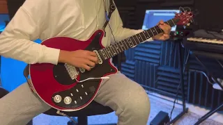 Bohemian Rhapsody live aid Guitar cover