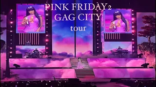 nicki minaj pink friday2 tour gag city newark nj