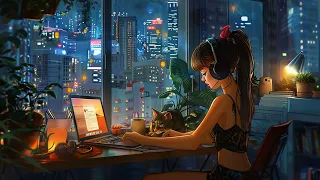 Relaxing Lofi Radio 🌿Start your day positively with Good vibes ~ beats to relax/study/work