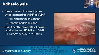 Intraoperative Strategies for Risk Mitigation in Complex Hernia Repairs - Dr. Eric Pauli #ANZAWR