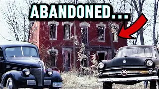 LOOK WHAT WE FOUND!!! - Abandoned House, Classic Cars, and School!!