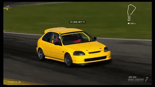 Gran Turismo 7 Street Tire Time Attack Road Atlanta 2 Civic