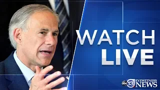 Texas Gov. Greg Abbott gives statewide update on COVID-19