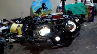 Retrofit ulang Headlamp Xmax