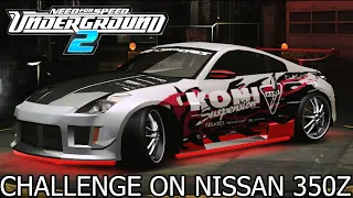 Challenge on Nissan 350Z - NFSU2