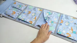 How to sew pockets for kindergarten