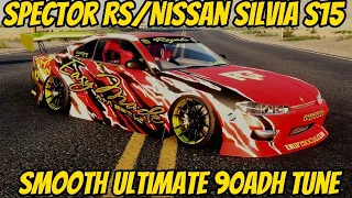 Carx drift racing online Spector RS/Nissan Silvia S15 Smooth ultimate 90adh tune day.71!