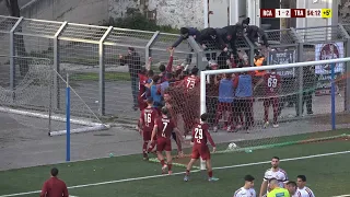 Real Casalnuovo-Trapani 1-2, gli highlights della partita