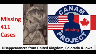 Missing 411-David Paulides Presents Cases from Iowa, Colorado and the United Kingdom