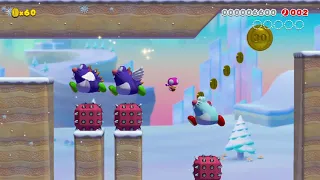 Squeak + Snow (20sec) by はに一☆あんどみるく [Super Mario Maker 2]