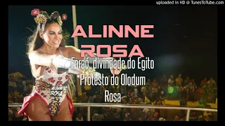 Alinne Rosa - Faraó Divindade do Egito / Protesto Olodum - Rosa