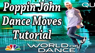 How to Popping Dance/Robot Dance Ticking/strobing dance tutorial