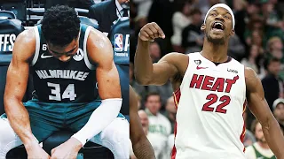 Jimmy Butler 42 Pts Forces OT! 8th Seed Heat Eliminate 1st Seed Bucks! 2023 NBA Playoffs