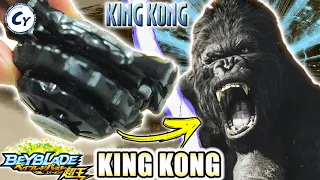 KING KONG BEYBLADE COMBO | GODZILLA VS KONG Prime Apocalypse 7Bump Drift BEYBLADE BURST SPARKING