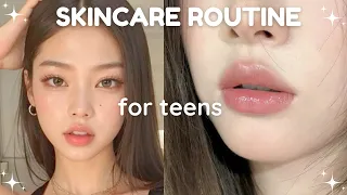 skincare tips for teens 🌷💌