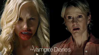 Sheriff Forbes Discovers Caroline’s Secret | Vampire Diaries