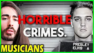Horrible Crimes Committed By Musicians | Moistcr1tikal reacts to tuv