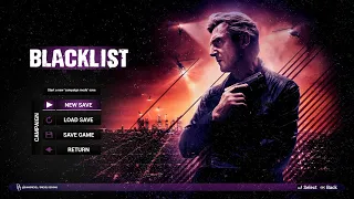 Blacklist - Main Menu/Campaign Menu/Options Menu